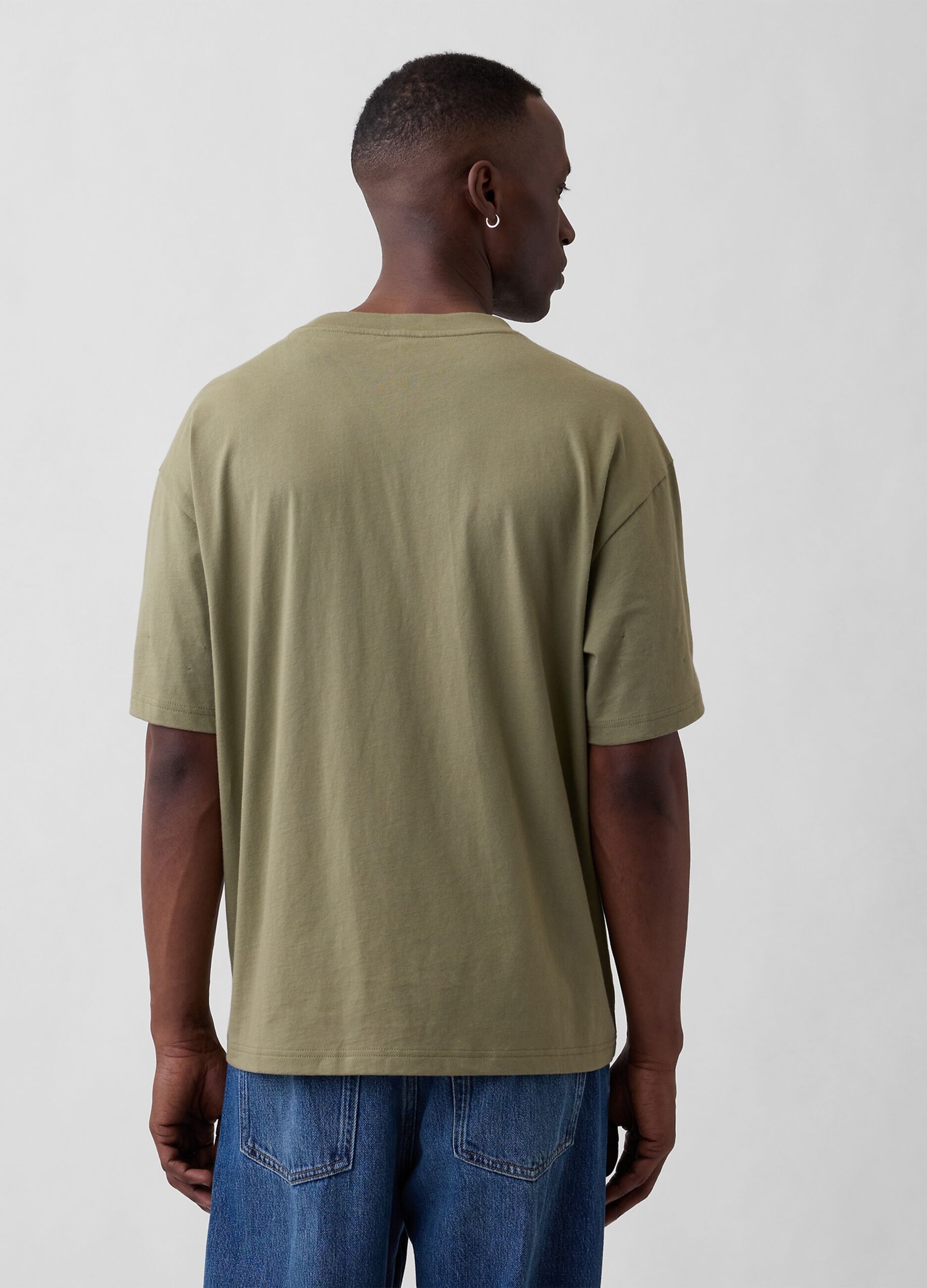 Pure cotton short-sleeve T-shirt