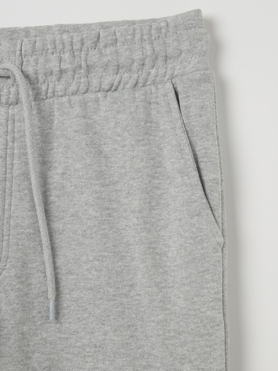 Essential fleece joggers with drawstring_5