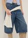 Baggy shorts in pure blue denim cotton_3