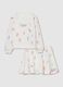 Cotton-blend sweatshirt and skirt set_0