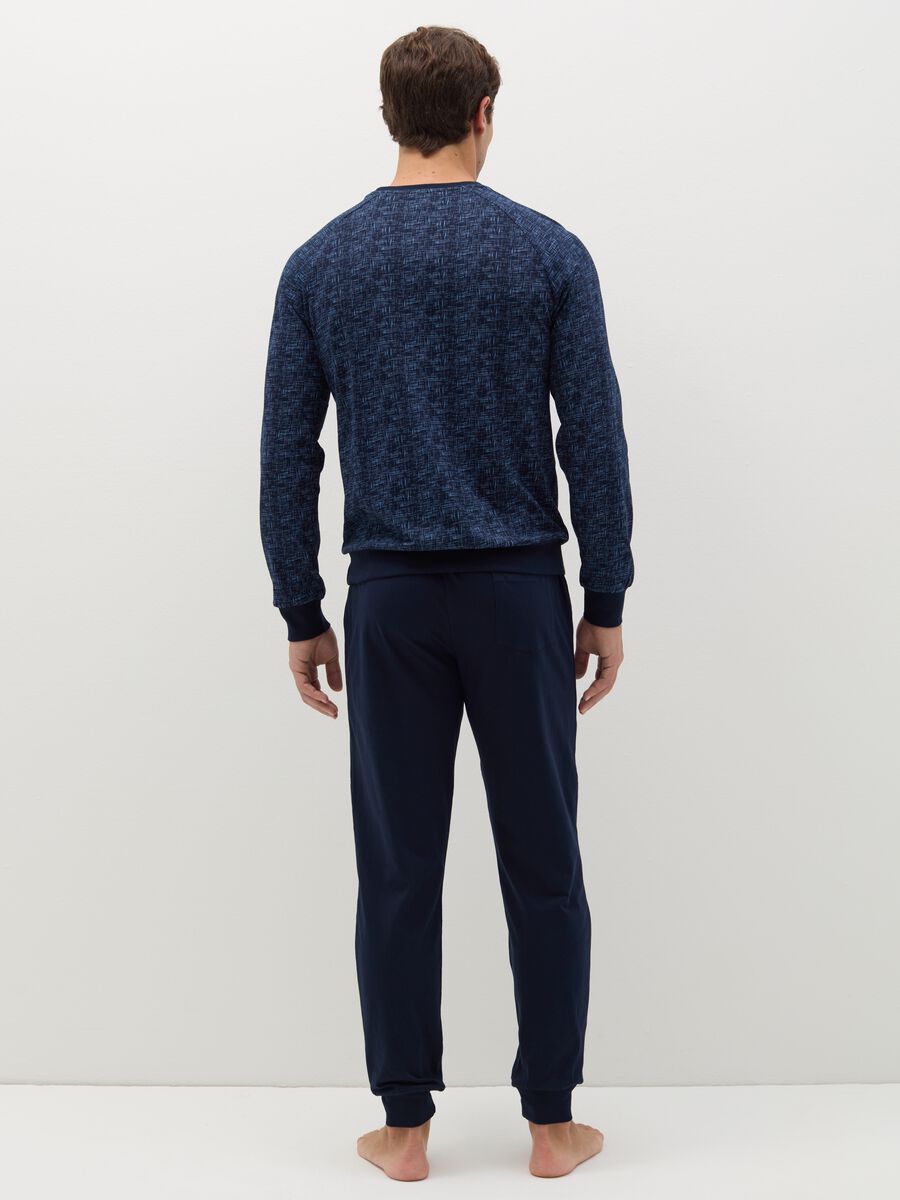 Cotton pyjamas with print_2