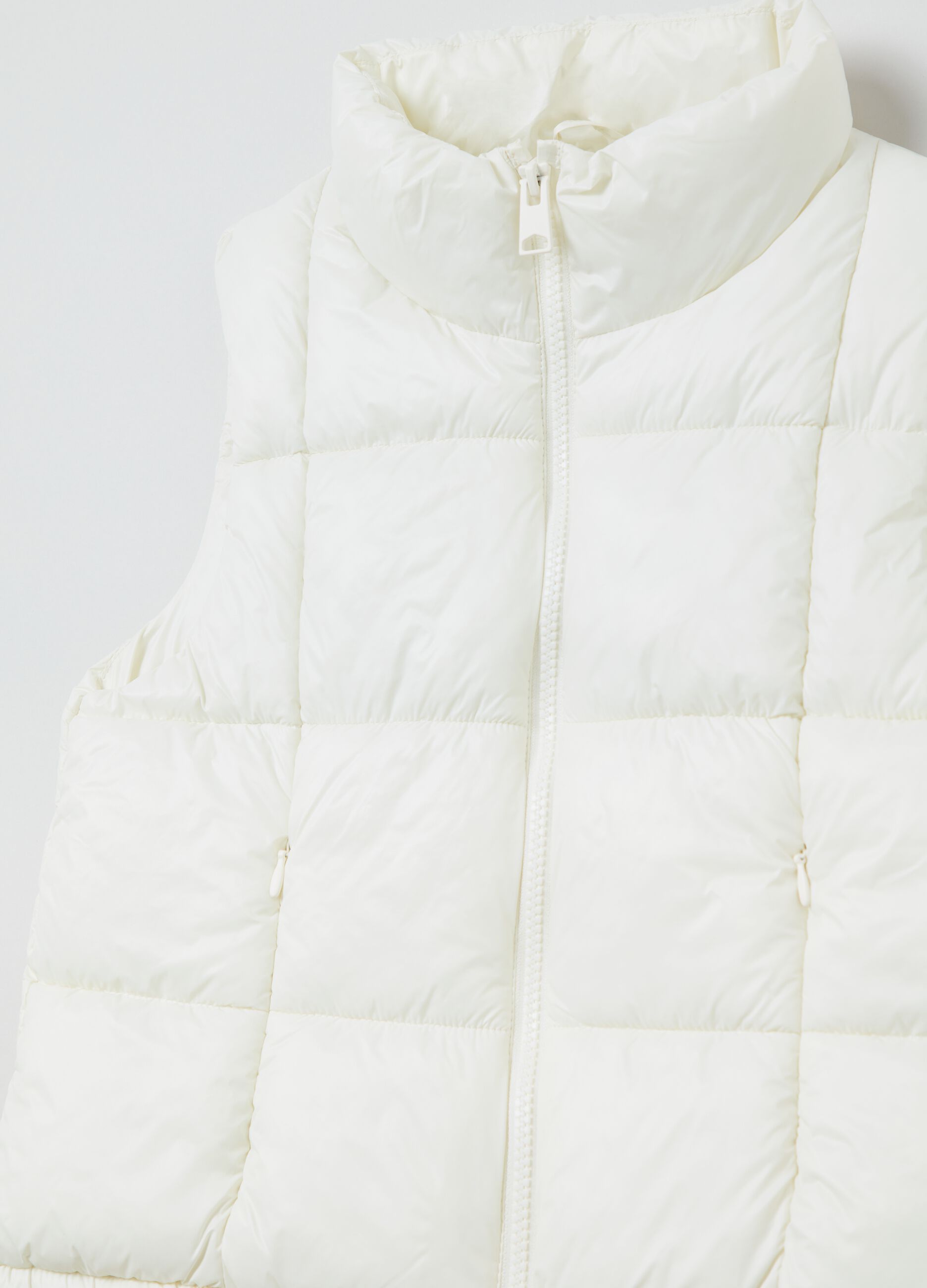 Gilet trapuntato full-zip_2