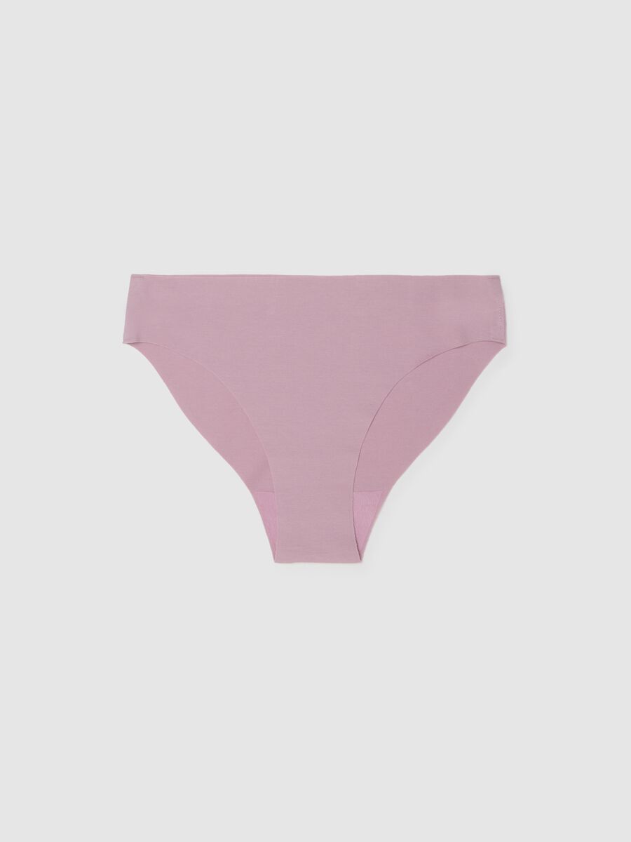Slip in cotone elasticizzato rosa regular fit_4