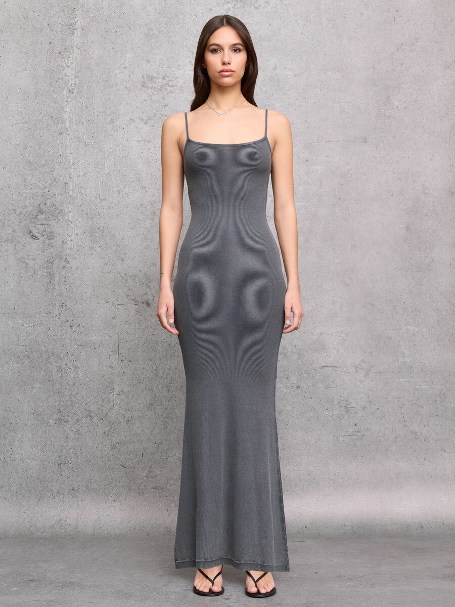 Long Dress Vintage Grey_0
