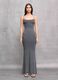 Vintage Grey Long Dress_0