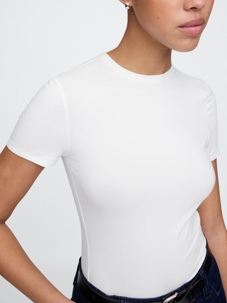 Body bianco in cotone elasticizzato_3