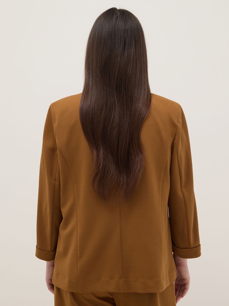 Blazer marrone regular fit_2