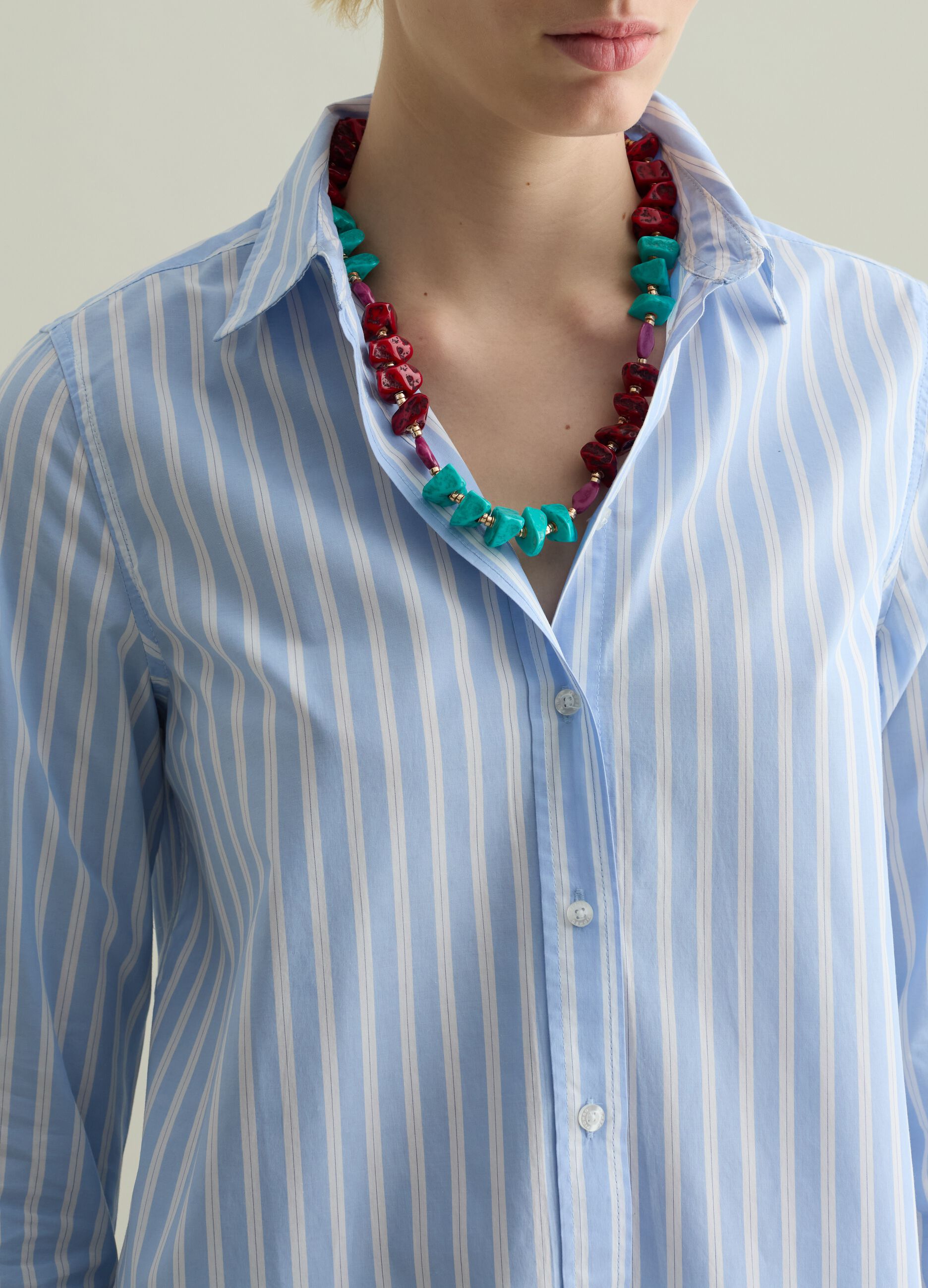 Camicia in popeline