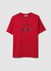 Red pure cotton T-shirt_4