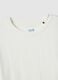 White stretch viscose t-shirt regular fit_5