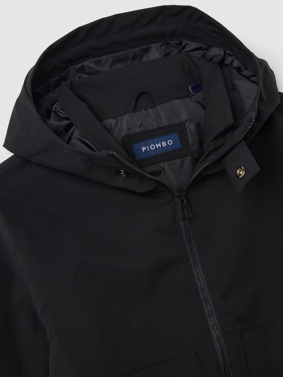Black Jacket with Zip_1