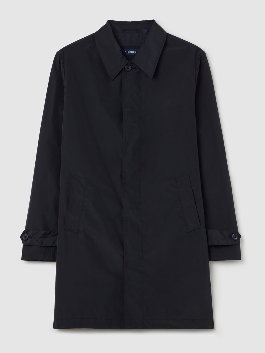 Trench coat with collar_4