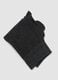 3-pack of long grey socks in stretch organic cotton_2