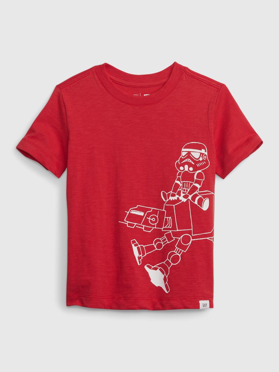 Organic cotton T-shirt with Star Wars print_0