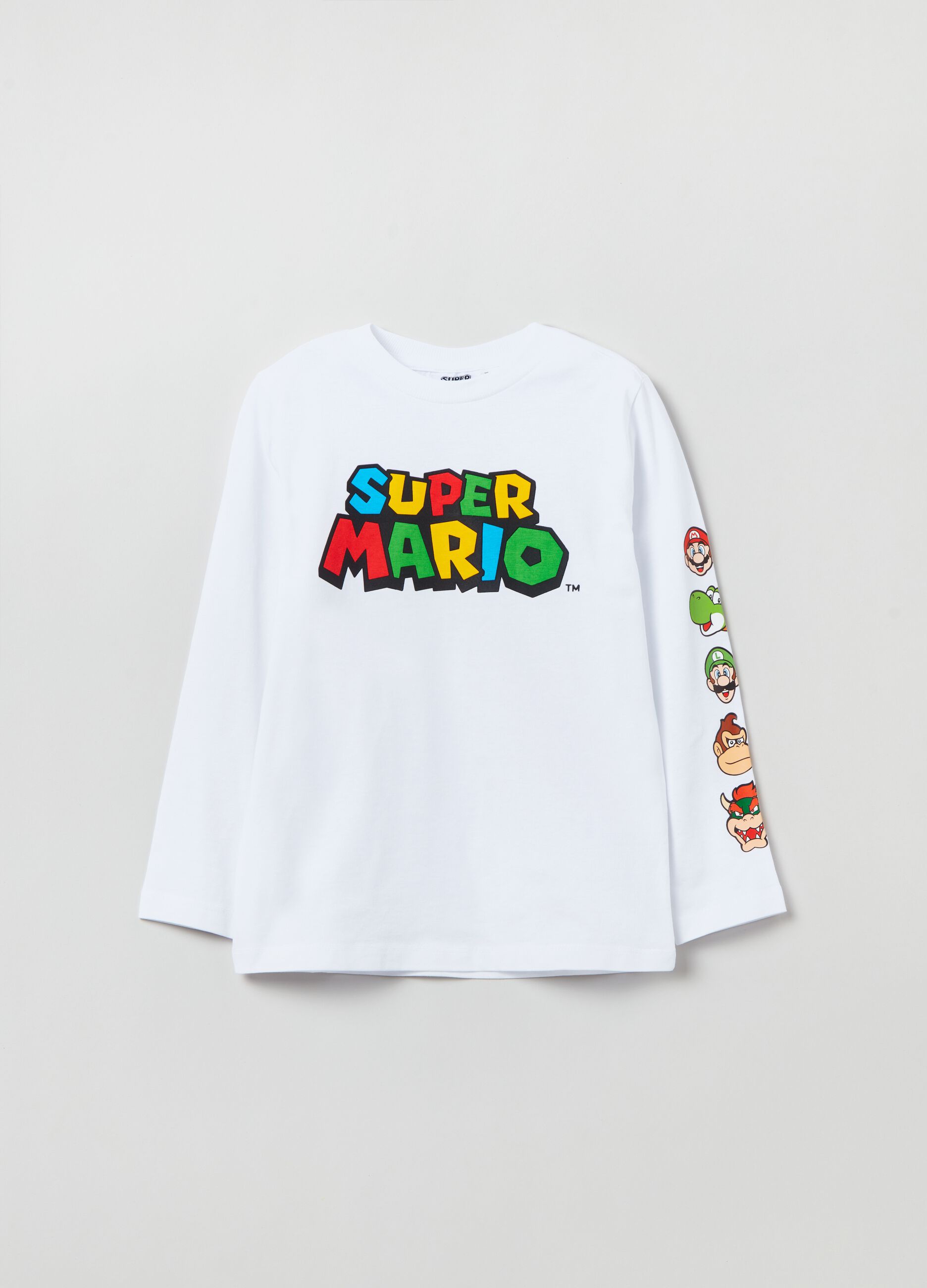 T-shirt maniche lunghe stampa Super Mario™_0