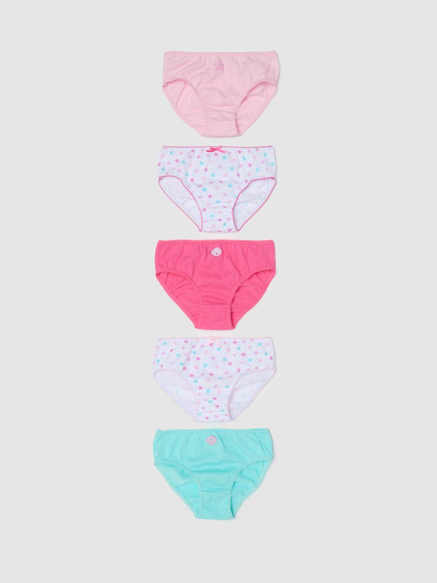 Multicolour Organic Cotton Baby Briefs_0