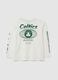 White children's pure cotton T-shirt with Celtics logo_2