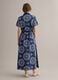 Blue pure cotton shirt dress_2