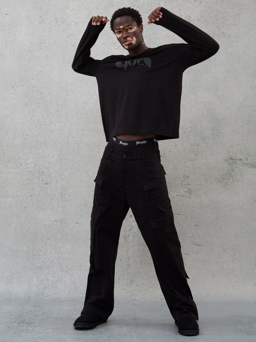 Cargo Pants Black_0