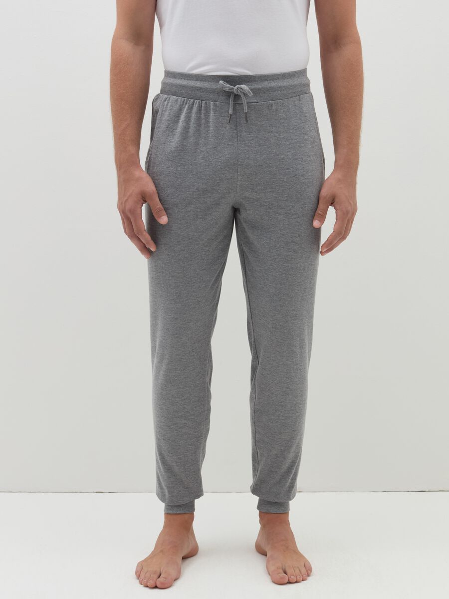 Pantalone pigiama con coulisse_1