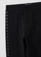 Girls' Black Stretch Cotton Leggings_2