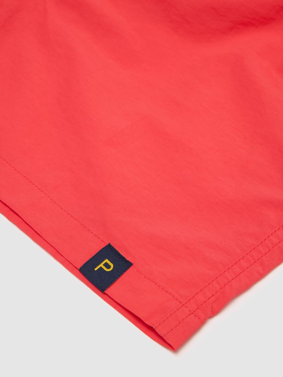 Men's Red Swim Shorts_5