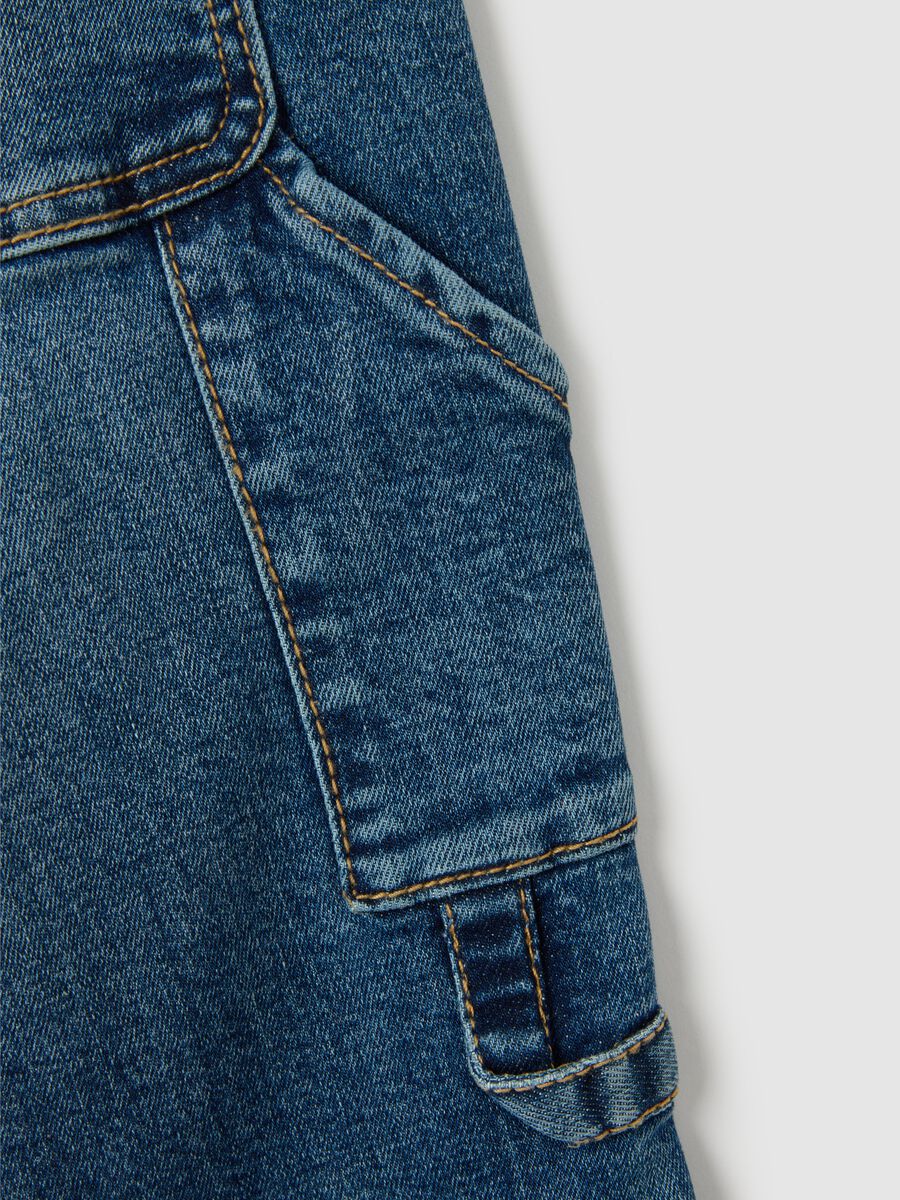 Children's Light Denim Regular Fit Trousers_3