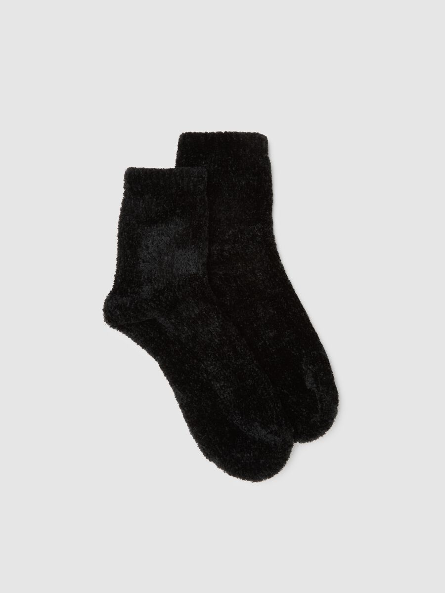 Soft black socks_0