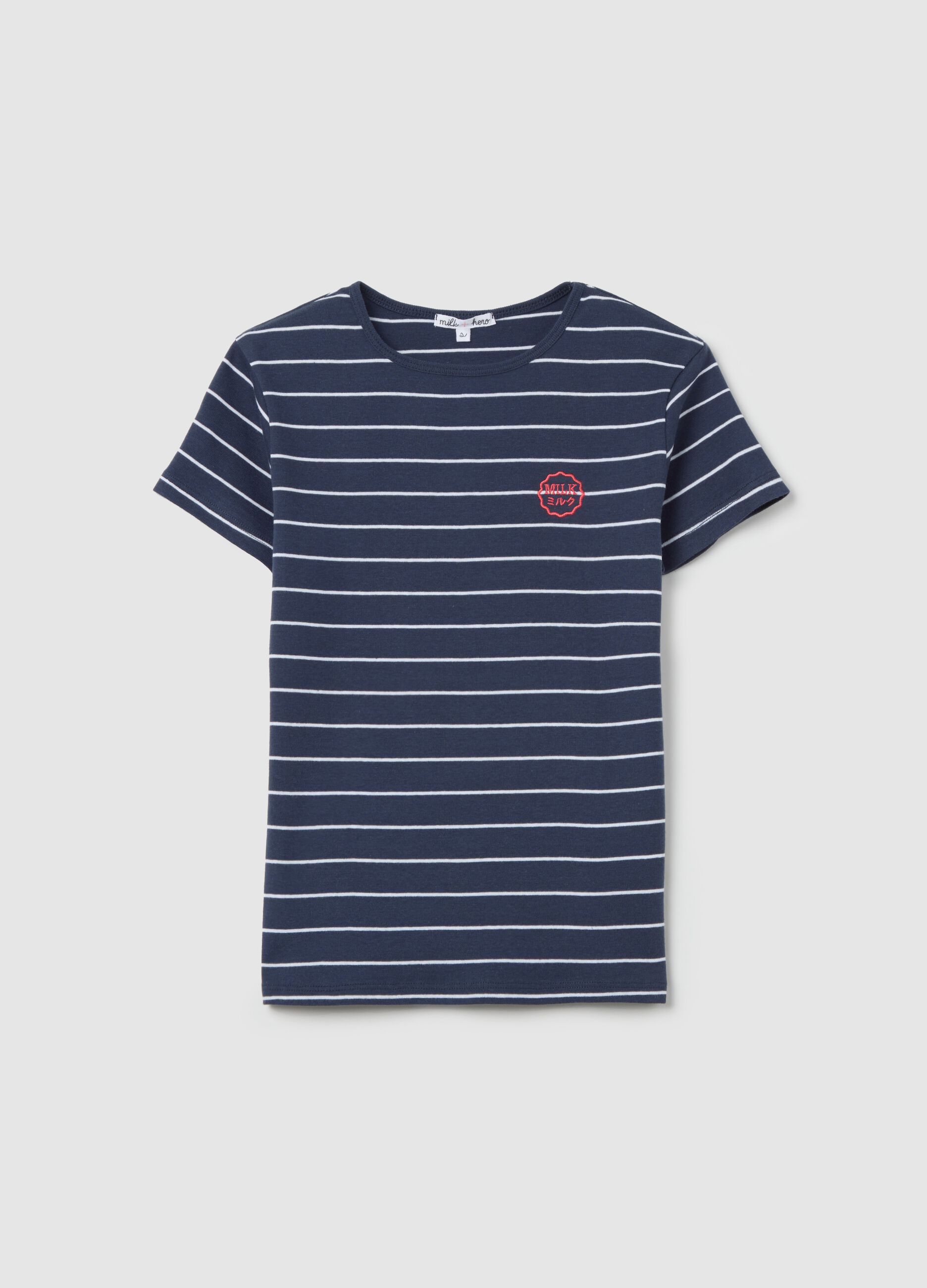 T-shirt slim fit in cotone