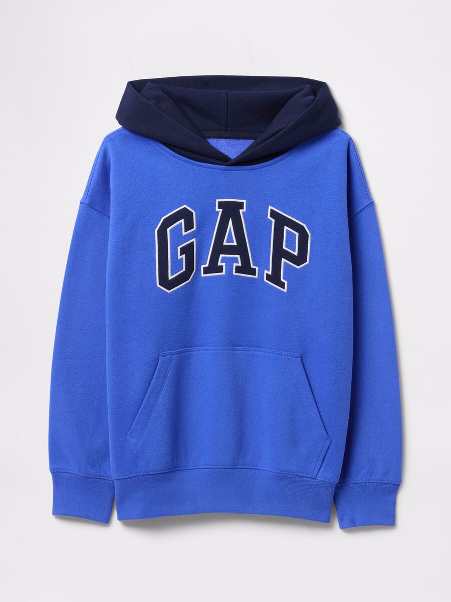 Felpa con cappuccio e ricamo logo_3
