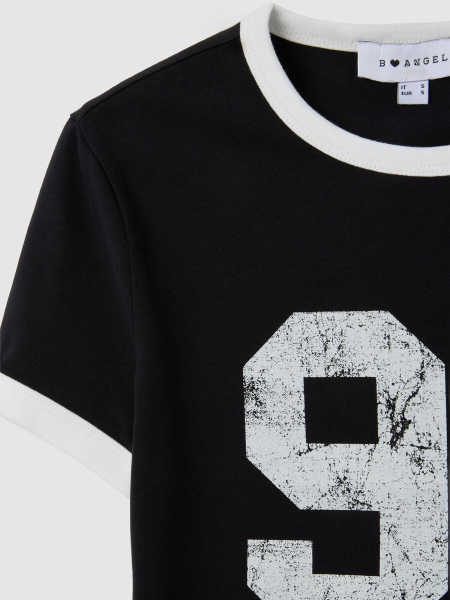 Women's multi-colour stretch cotton T-shirt_5