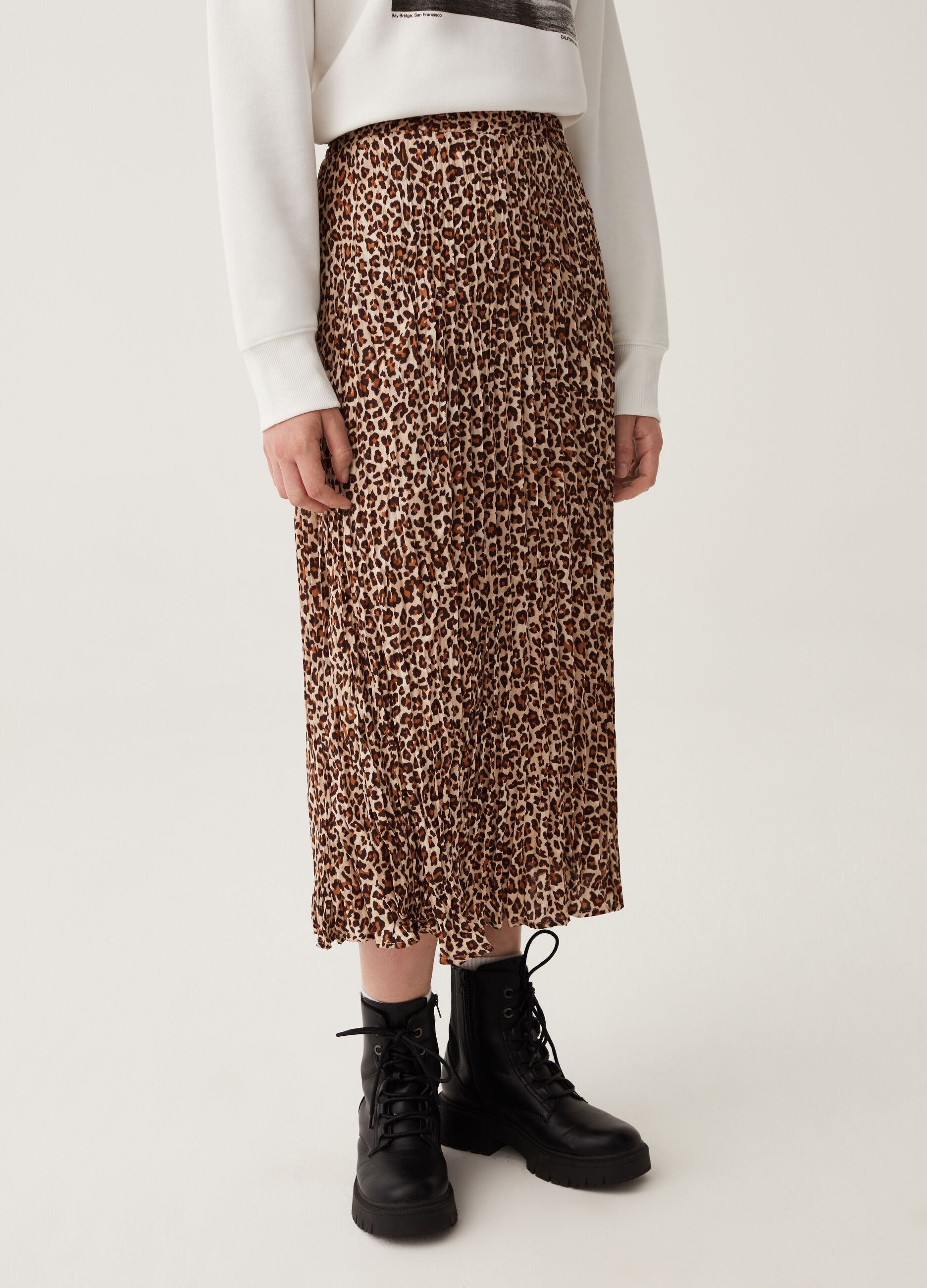 Gonne Midi in Jeans in Pelle e in Tulle OVS