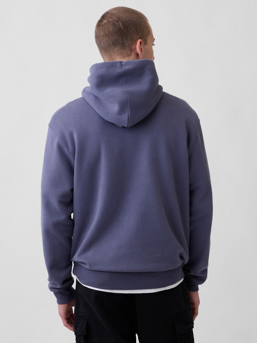 Logo hoodie in cotton blend_1