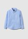 Multicolour striped pure cotton regular fit boys' shirt_0