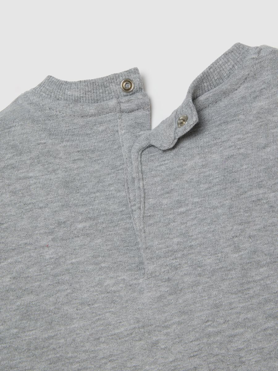 Grey and Purple Children's Jogging Set_3