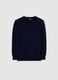 Children's Blue Pure Wool Sweater Regular Fit_3