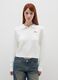 White regular fit jumper with embroidery_1