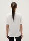 White pure cotton regular fit t-shirt with One Piece print_2