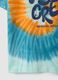 Kids' Oversize Fit Multicolour Tie-Dye Pure Cotton T-shirt_3