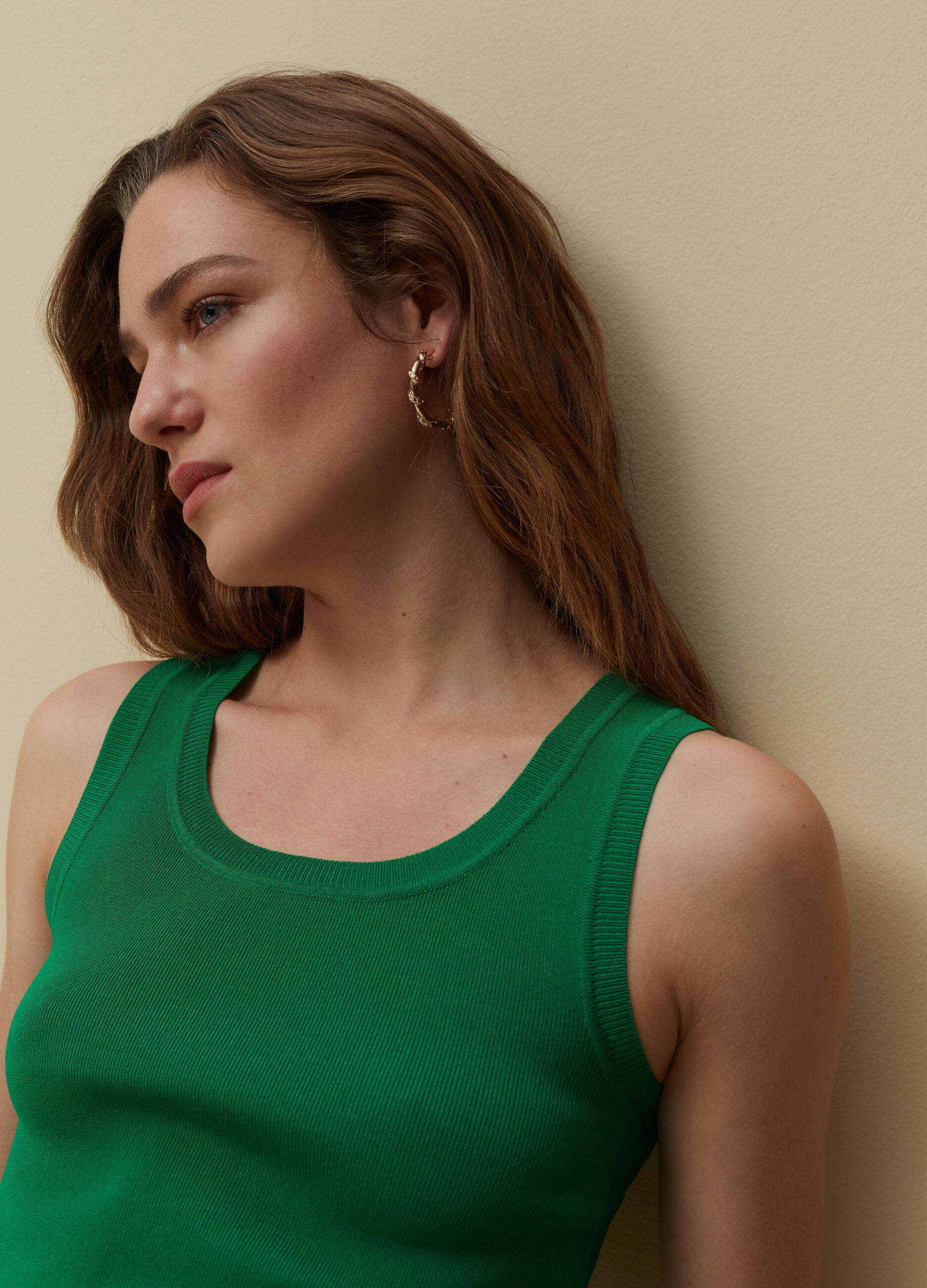 Tank top con scollo rotondo_1
