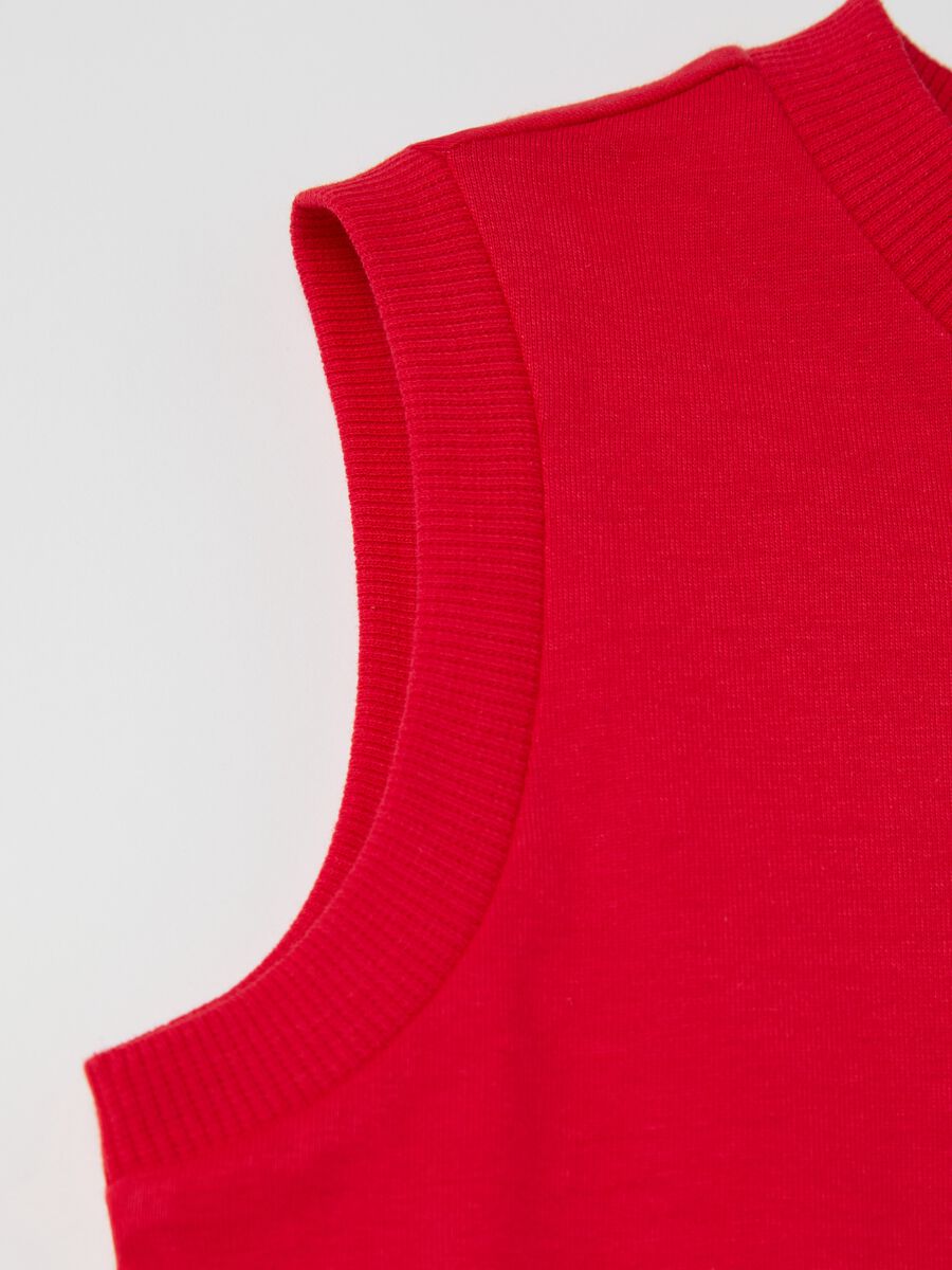 Racer back vest in cotton with Super Mario™ print_2