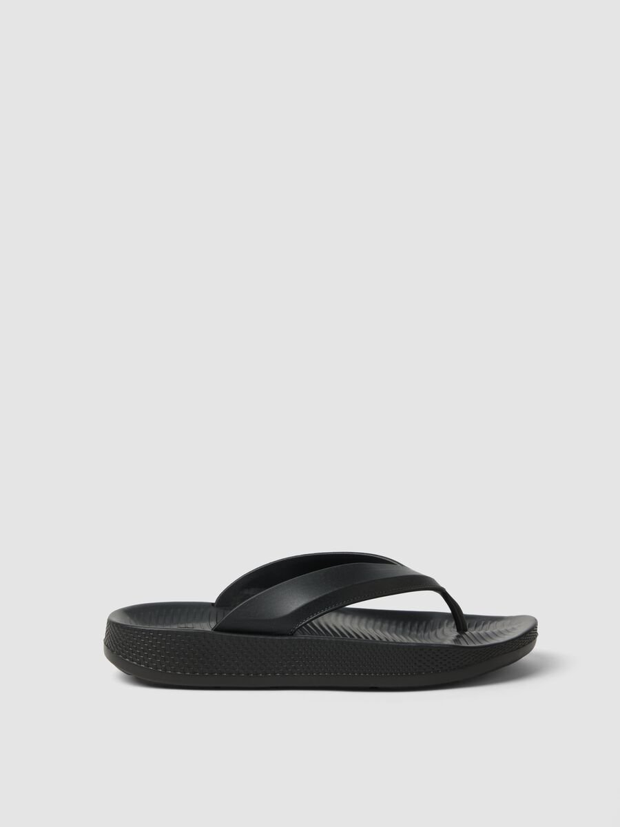 Black thong flip-flops_0
