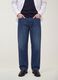Relaxed fit pure cotton denim jeans_1