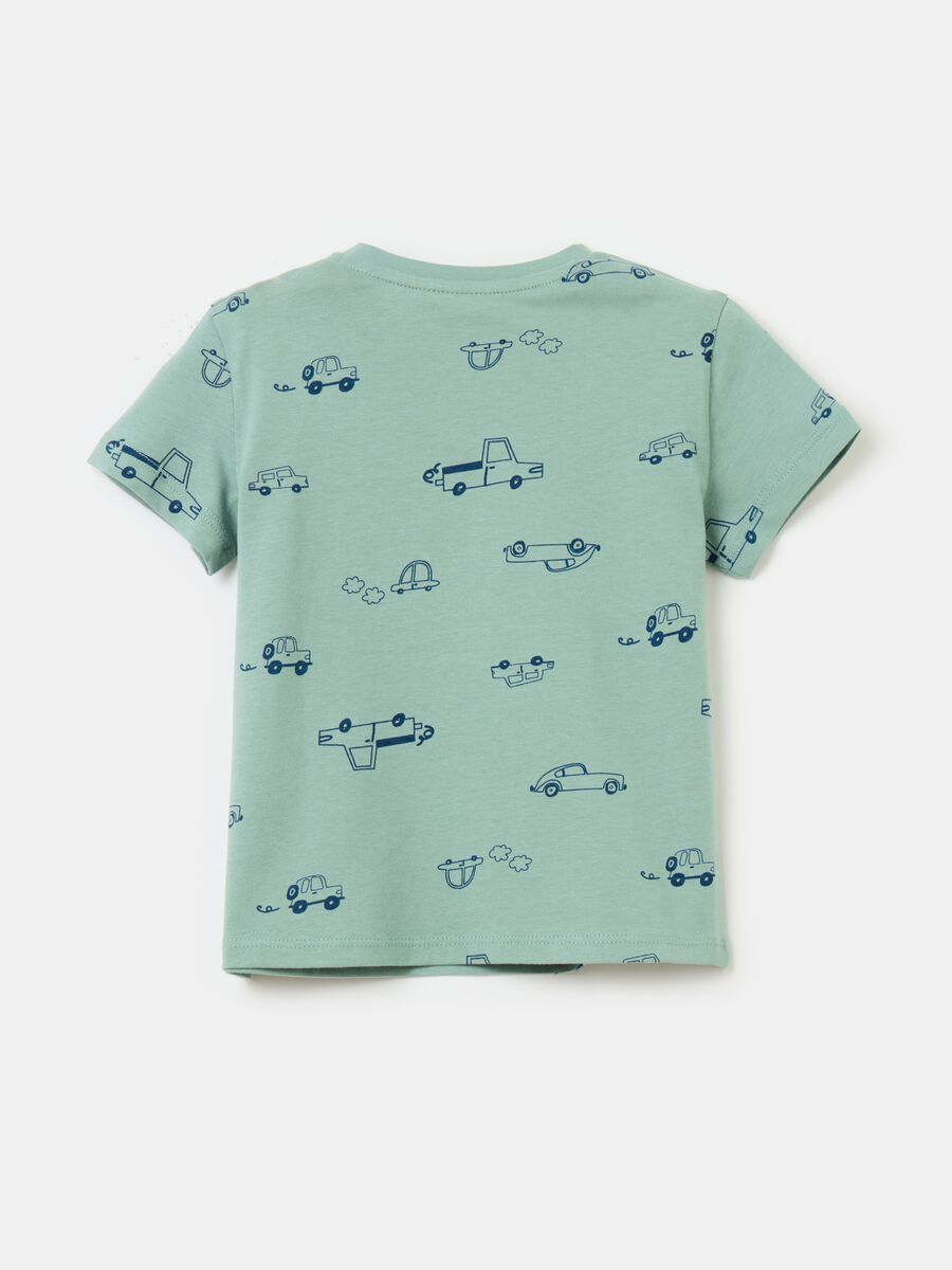 Organic cotton T-shirt with print_1