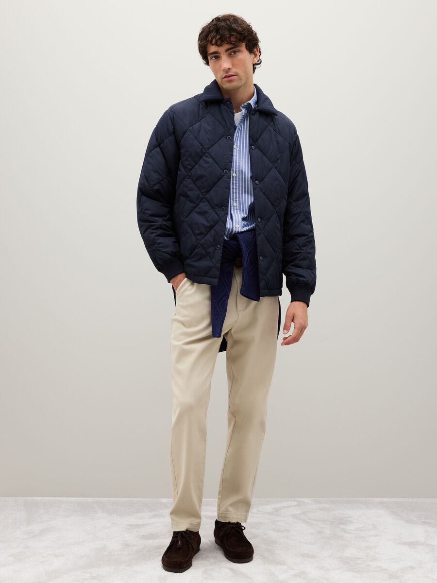 Blue Jacket Regular Fit_1