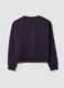 Felpa viola in misto cotone a girocollo regular fit_2