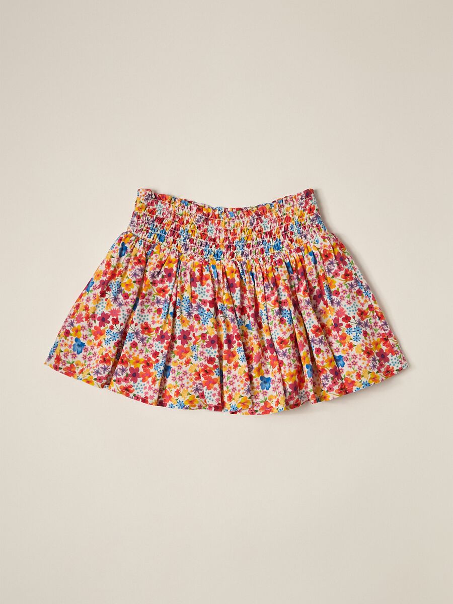 Baby floral viscose skirt IANA_0