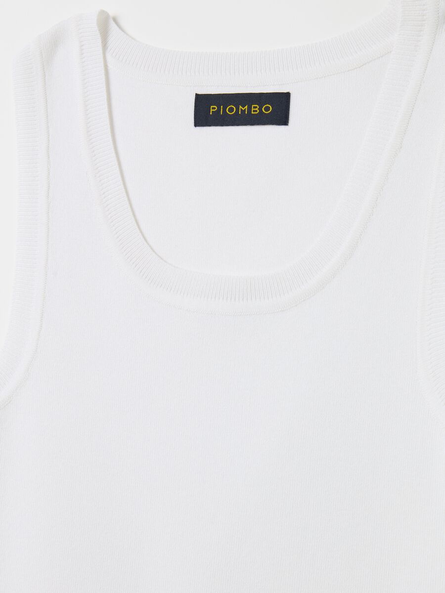 Solid colour tank top_5