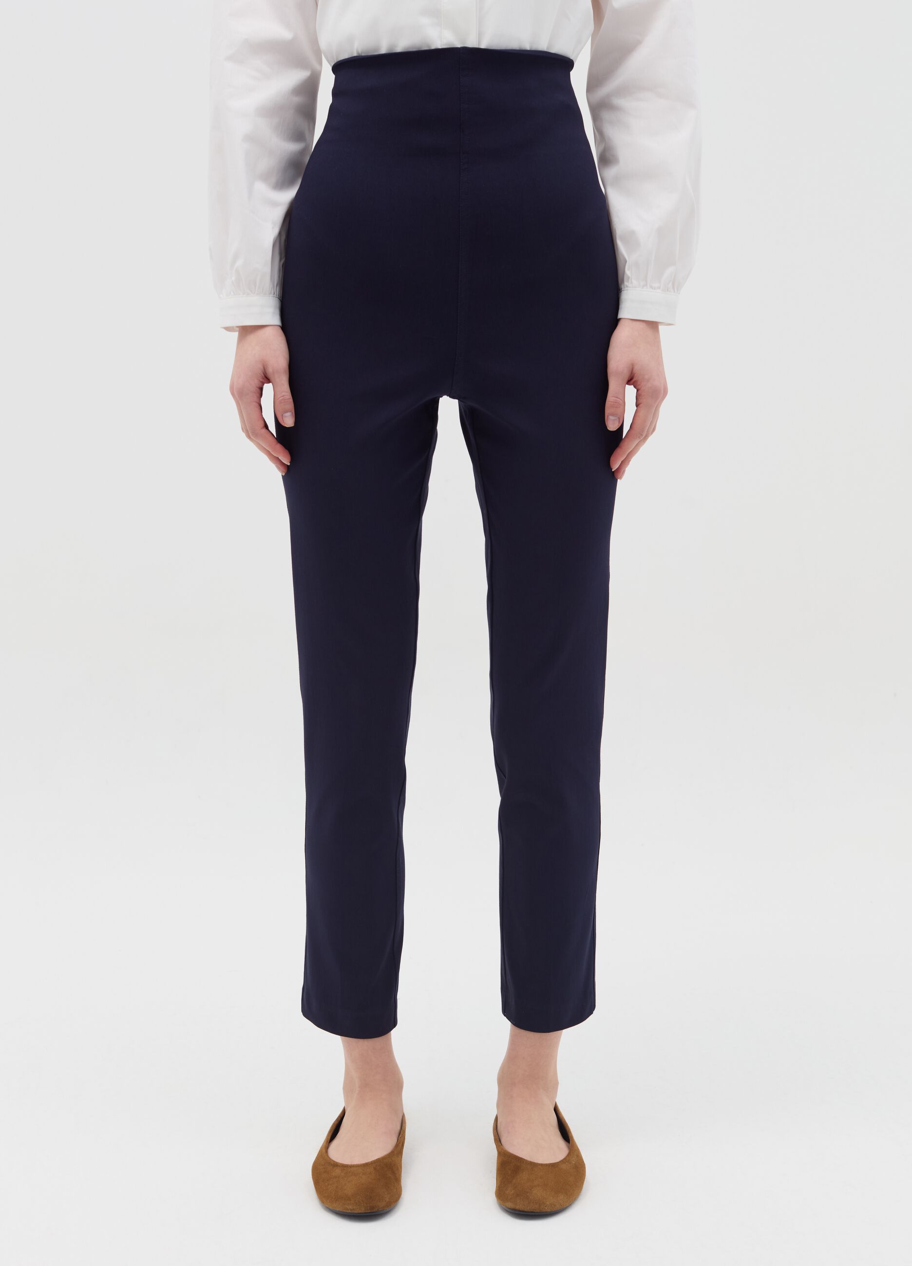 Stretch maternity treggings