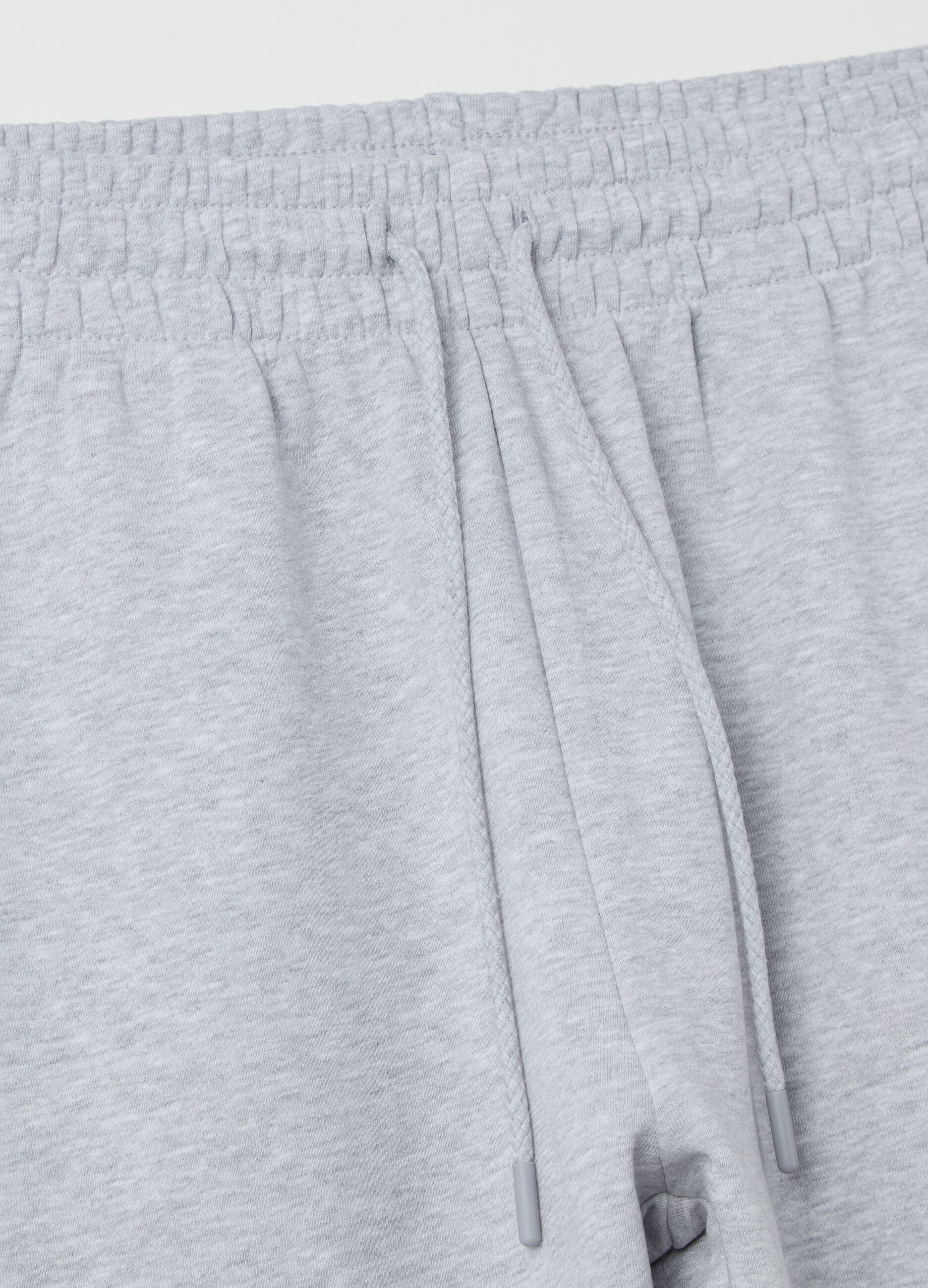 Essential joggers in fleece with drawstring
